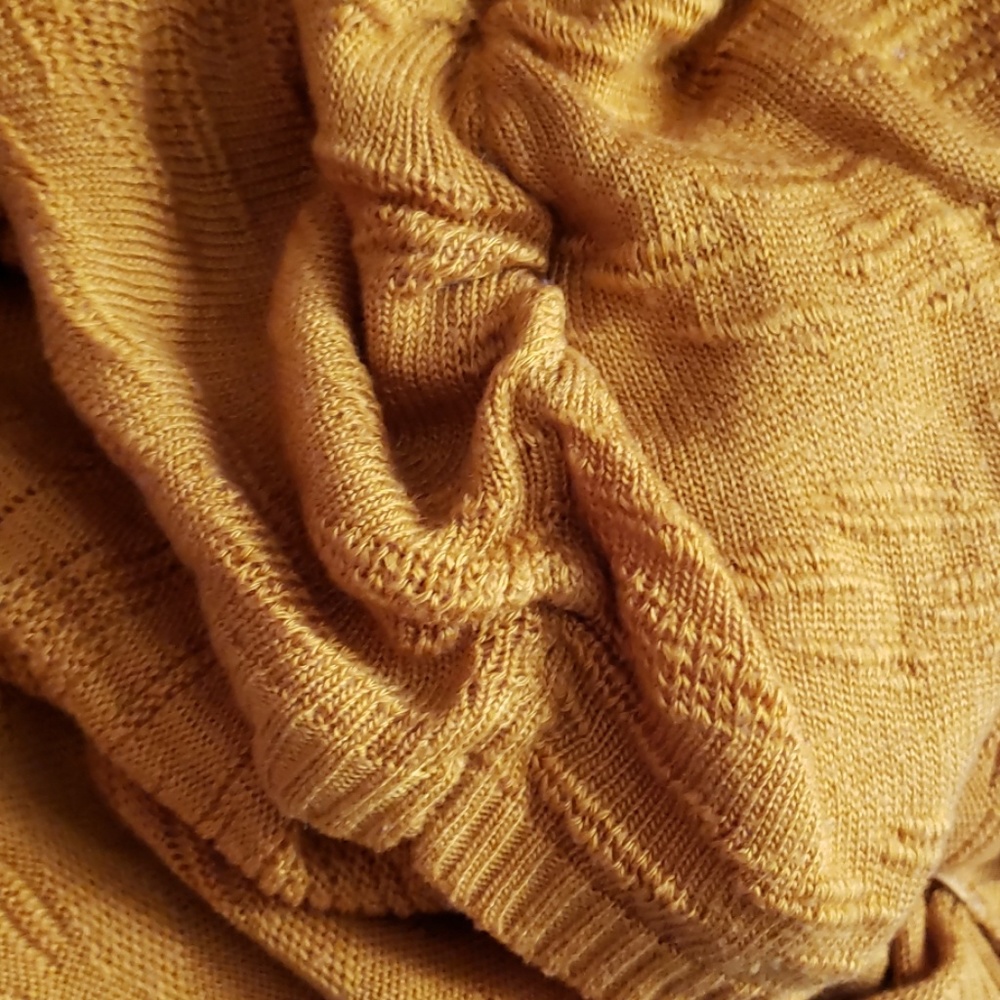 Sweater blouse ana mustard color - Picture 6 of 6